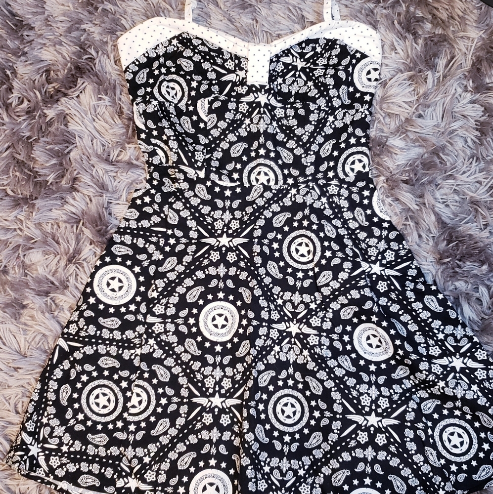 Marvel Black&White Dress